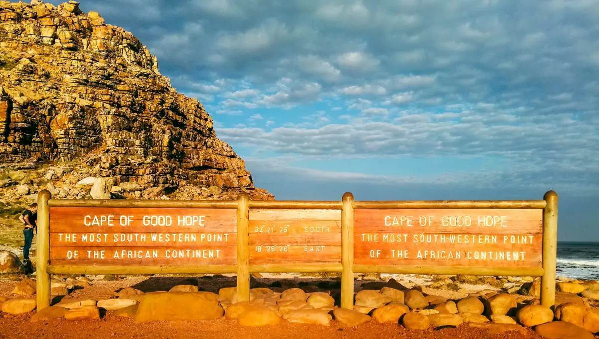 The Cape of Good Hope sign