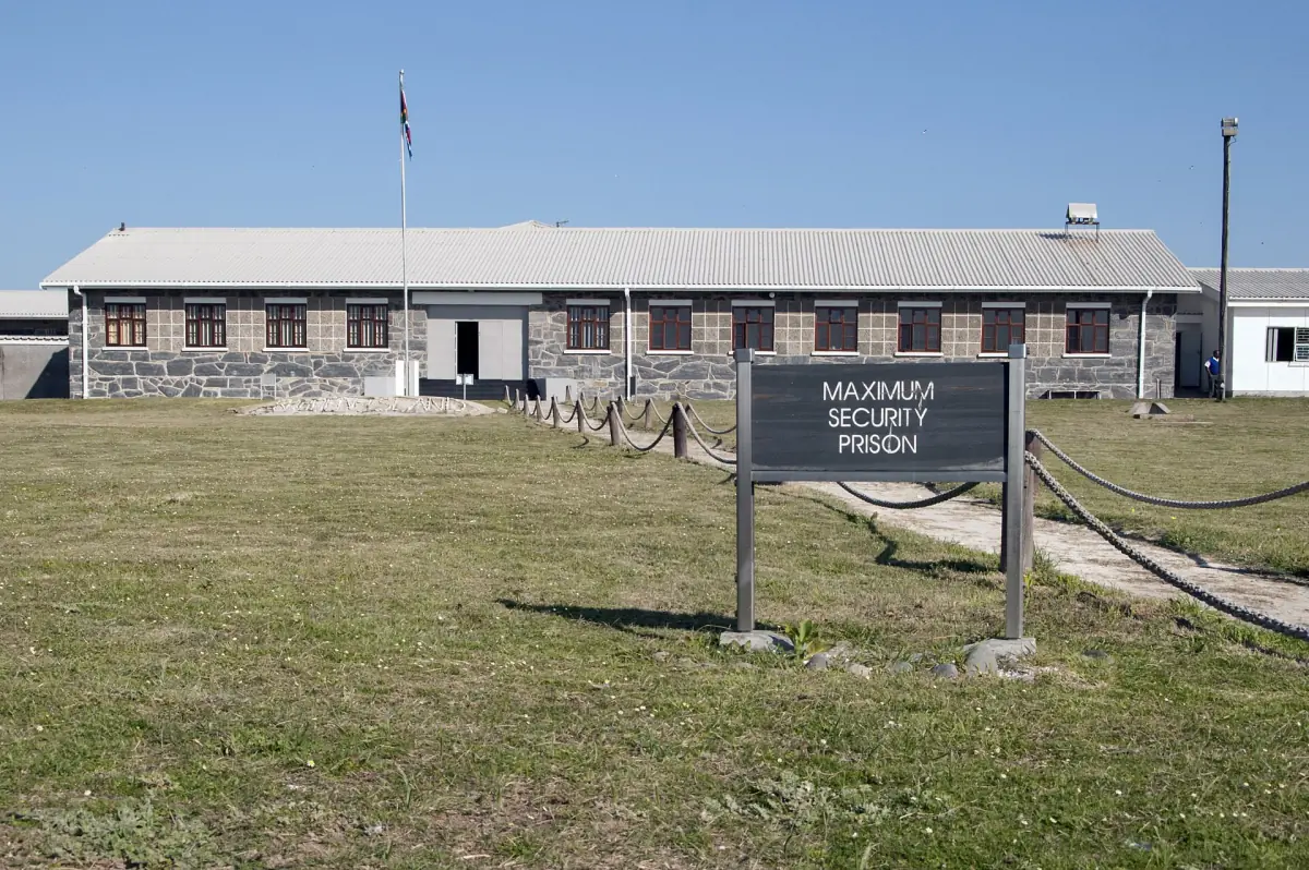 The former maximum security prison on Robben Island