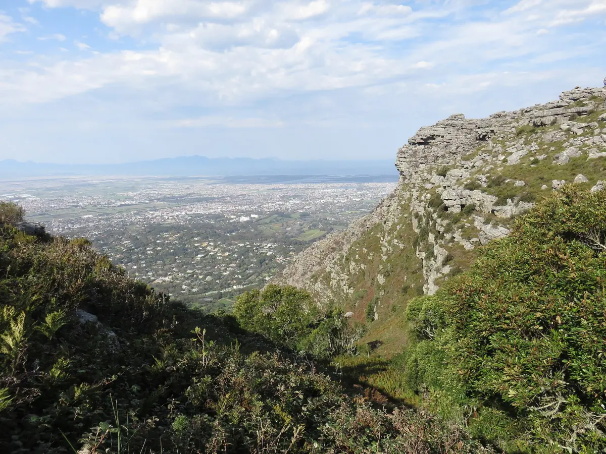 The view from Skeleton Gorge